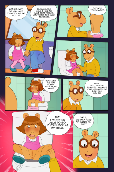 Dw On Bathroom - Porn Comics page 1