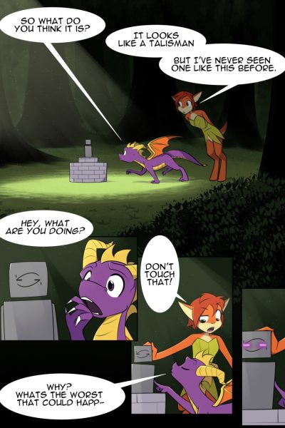 Elora Spyro Body Swap - Porn Comics page 1