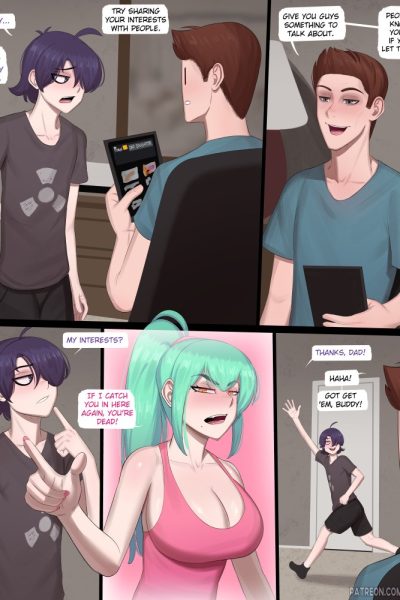Emo Boi Comic Porn page 1
