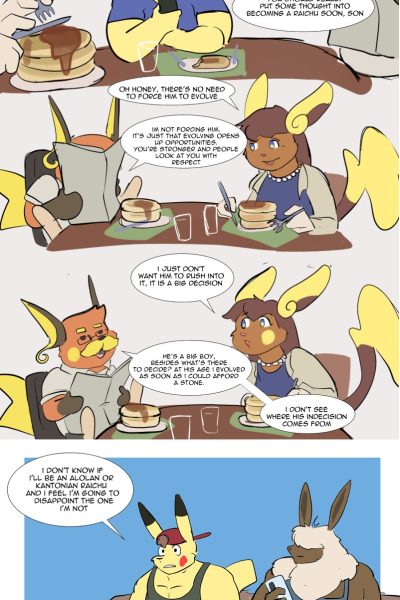 Evolution Anxiety Comic Porn page 1
