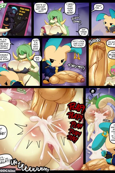 Extra Thirsty Comic Porn page 1
