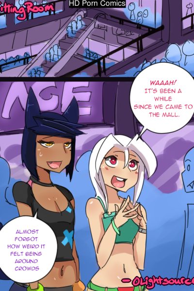 Fitting Room Comic Porn page 1