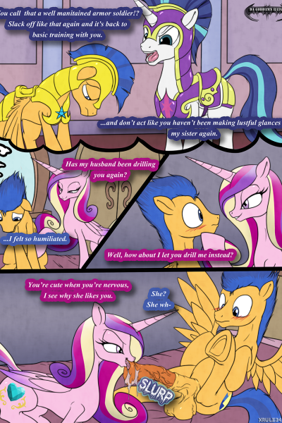 Flash's Royal Service - Porn Comics page 1