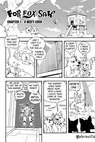 For Fox Sake Comic Porn page 1