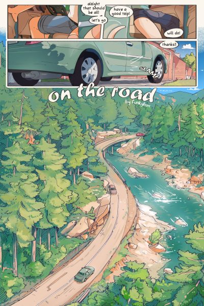 [funkybun] On The Road (ongoing) Comic Porn page 1
