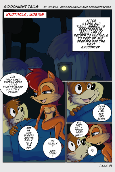 Goodnight Tails - Porn Comics page 1