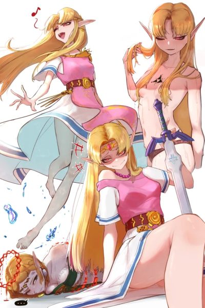 Happiest Zelda In The World Comic Porn page 1