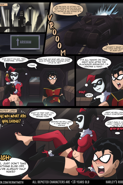 Harley's Ride - Porn Comics page 1