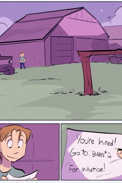 Helping Hog Hand Comic Porn page 1