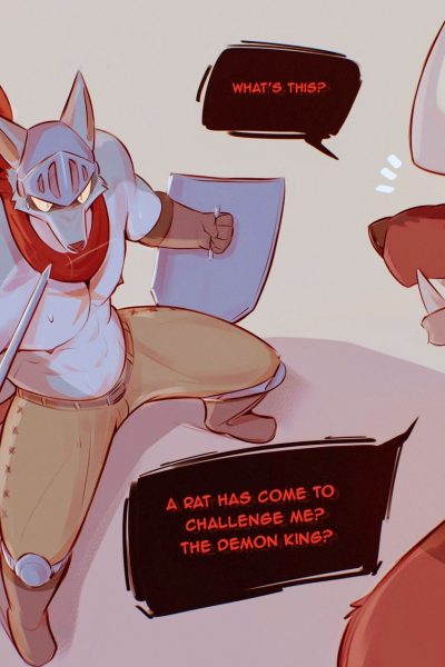 “hero Vs. The Demon King” Comic Porn page 1