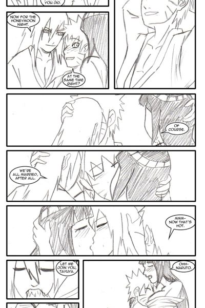 Honeymoon Night Comic Porn page 1