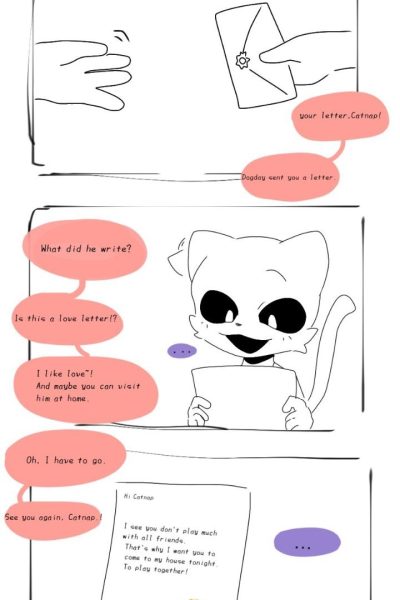 Hours Of Play – Catnap X Dogday Comic Porn page 1