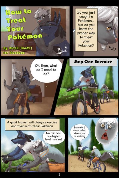 How To Treat Your Pokemon Comic Porn page 1