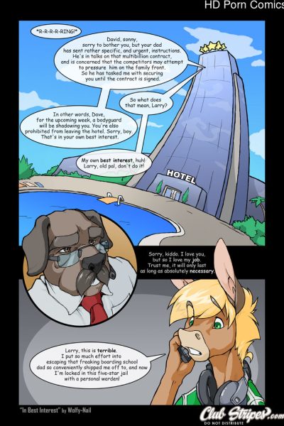 In Your Best Interests (coloured) Comic Porn page 1