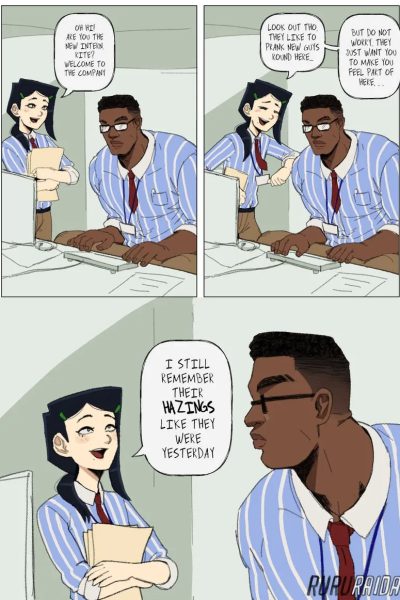 Intern Trap Comic Porn page 1