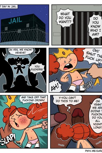Jailed Princess - Porn Comics page 1
