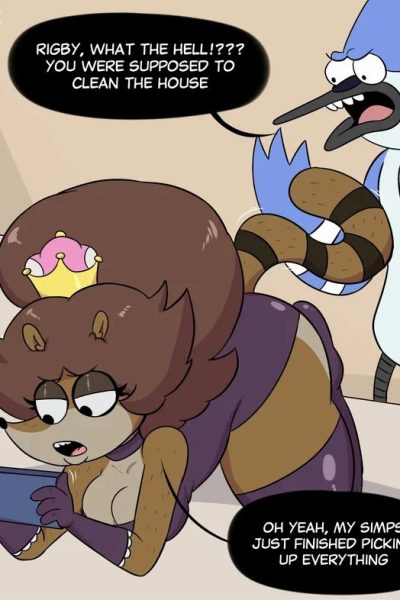 [jinasault] Rigbette (regula Show) (ongoing) Comic Porn page 1