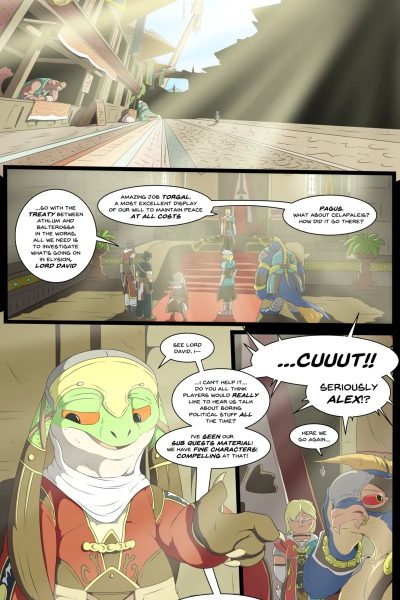 Just Role Playin’ Games Comic Porn page 1