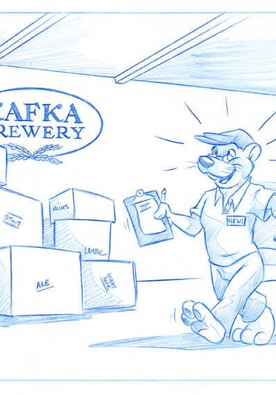 Kafka Brewery Comic Porn page 1