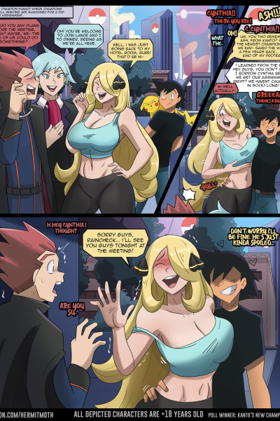 Kanto's New Champion - Porn Comics page 1