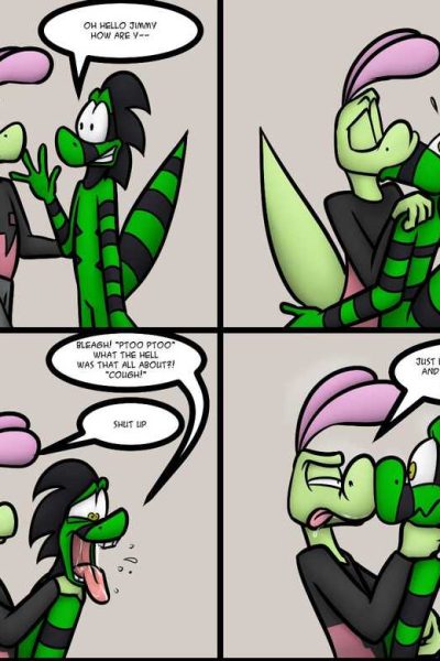 Kissing Challenge Comic Porn page 1