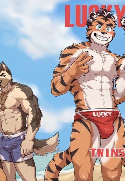 [kumak] Lucky Boys – Twins Prank (ongoing) Comic Porn page 1