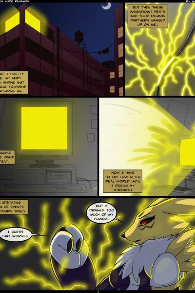 [kuroodod] Untamable Kuro Renamon [ongoing] Comic Porn page 1