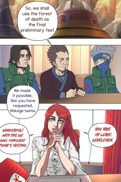 Kushina The Fifth Hokage Comic Porn page 1