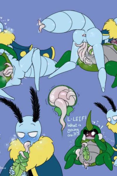 Leif Introduces Kabbu To Many Squirmy Friends Comic Porn page 1