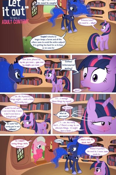 Let It Out - Porn Comics page 1