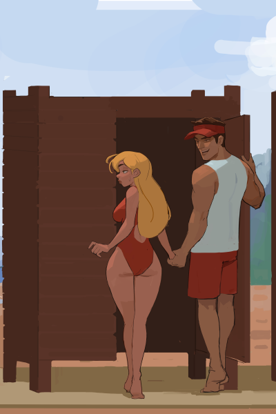 Lifeguard - Porn Comics page 1