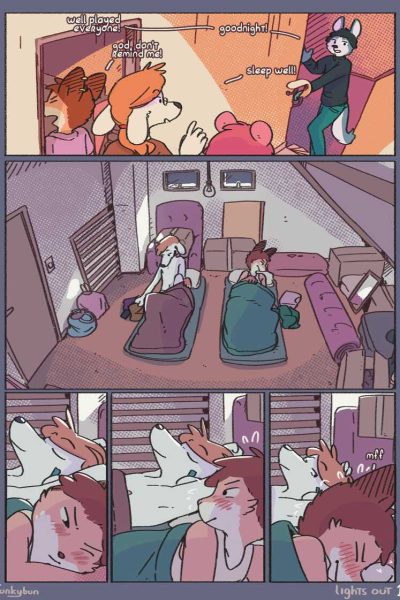Lights Out Comic Porn page 1
