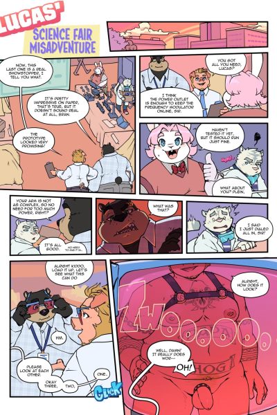 Lucas’ Science Fair Misadventure Comic Porn page 1