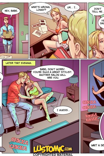 Lustomic – Sissy Porn Star Comic Porn page 1