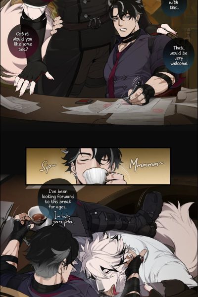 Lycaon/wriothesley Comic Porn page 1
