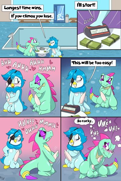 [masturbation Only] Cumpetition Comic Porn page 1