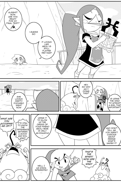 Medli And The Wind God's Wind page 1