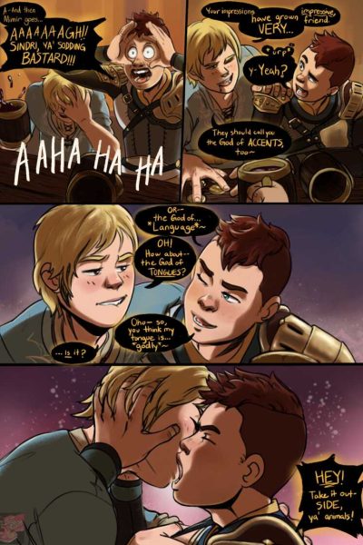 Midgardian Boys Are So Weird Comic Porn page 1