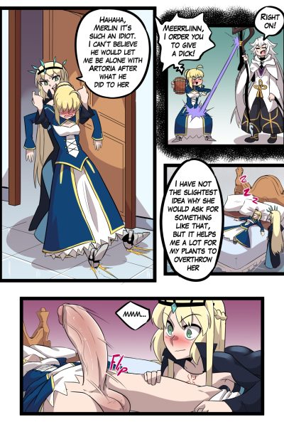 Milking Artoria page 1