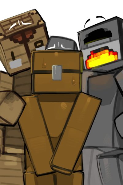 Minecraft Crafting Table X Chest X Furnace Comic Porn page 1