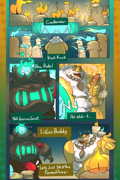 Mismatch – Candles And Flames Comic Porn page 1