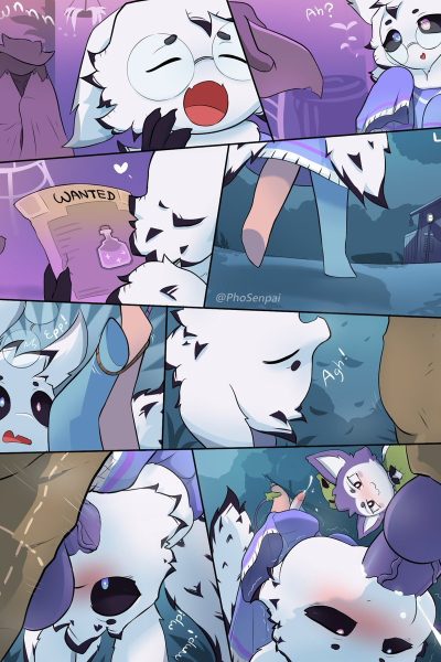 Moth In A Snare + Extra Comic Porn page 1