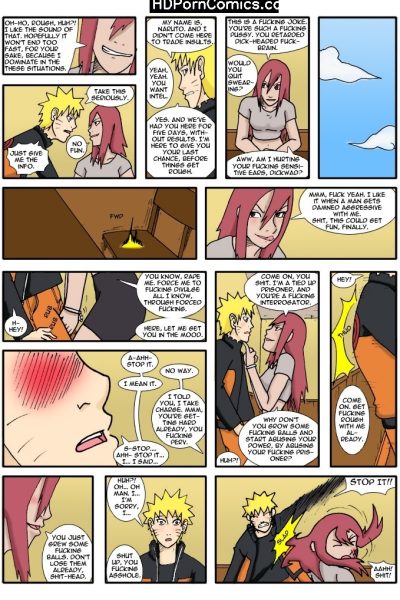Naruto Interrogations Comic Porn page 1