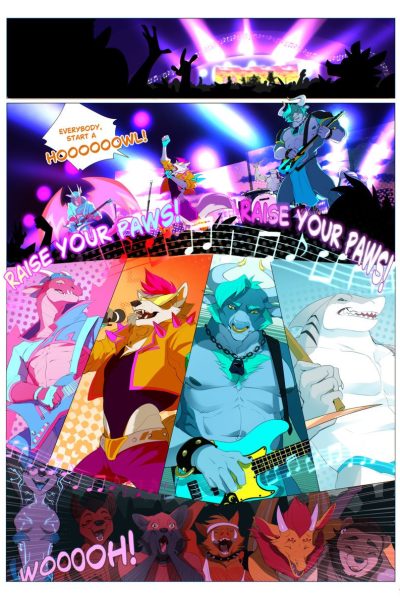Neon Roar – Knight Mares And Dreamscapes Comic Porn page 1