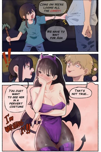 [nhomadd]trick Or Tease Comic Porn page 1