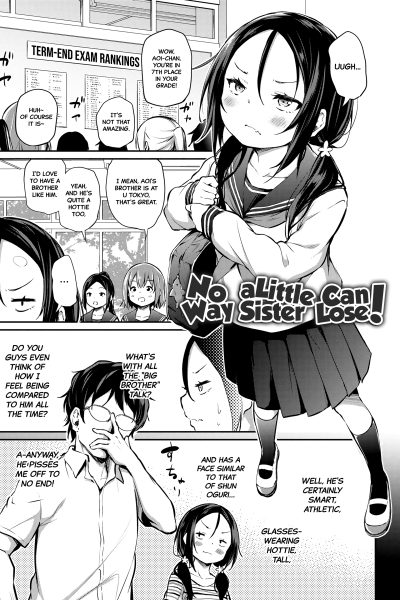 No Way A Little Sister Can Lose! page 1