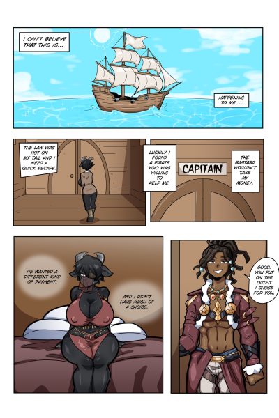 Obey The Captain Comic Porn page 1