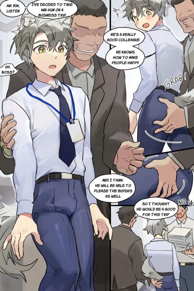 On A Business Trip With Min Comic Porn page 1