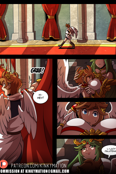 Palutena And Pit 2 - Porn Comics page 1