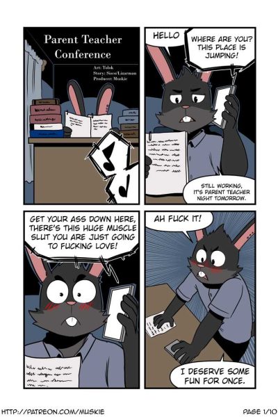 Parent Teacher Conference Comic Porn page 1